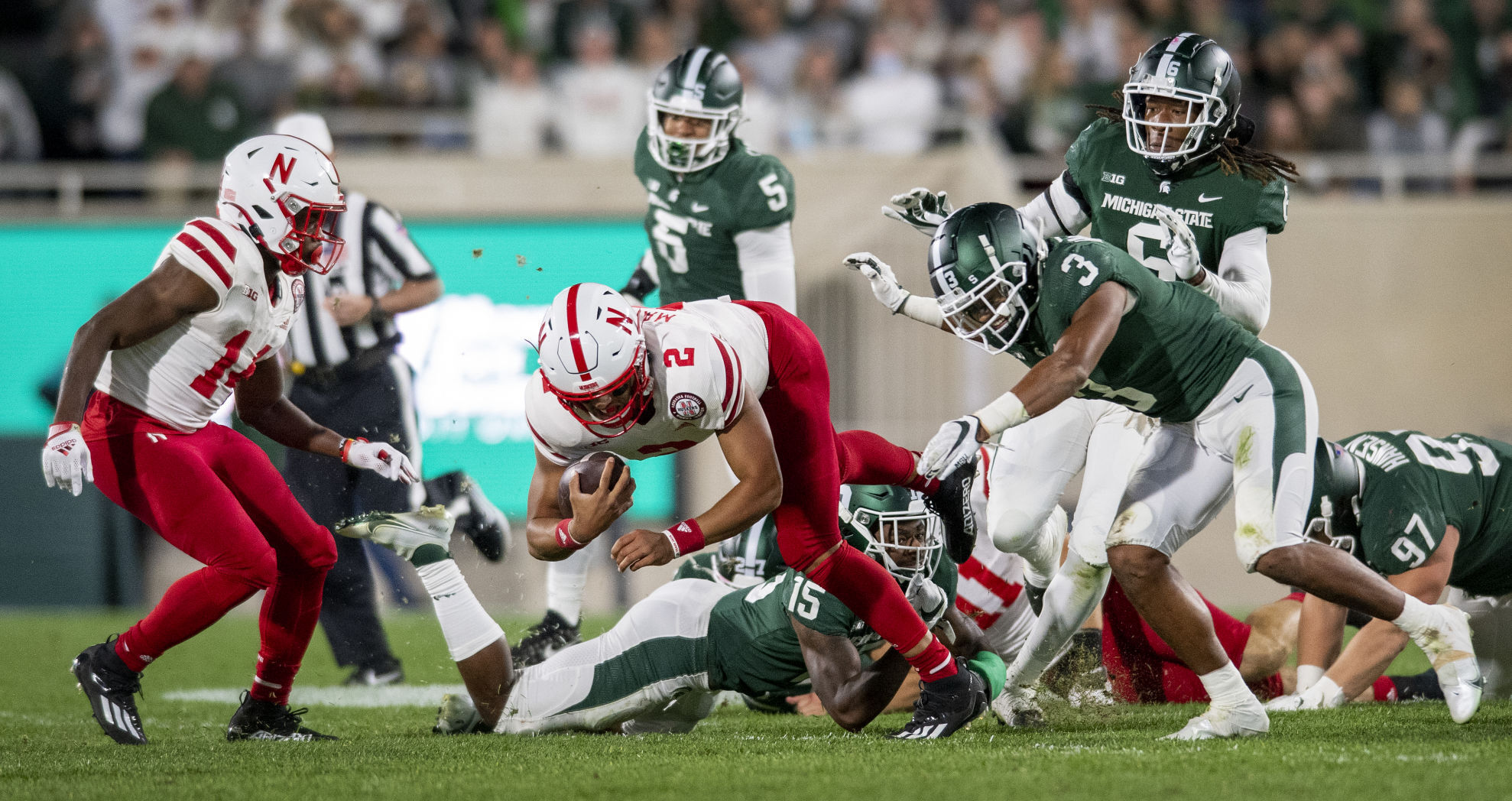Nebraska vs. Michigan State, 9.25